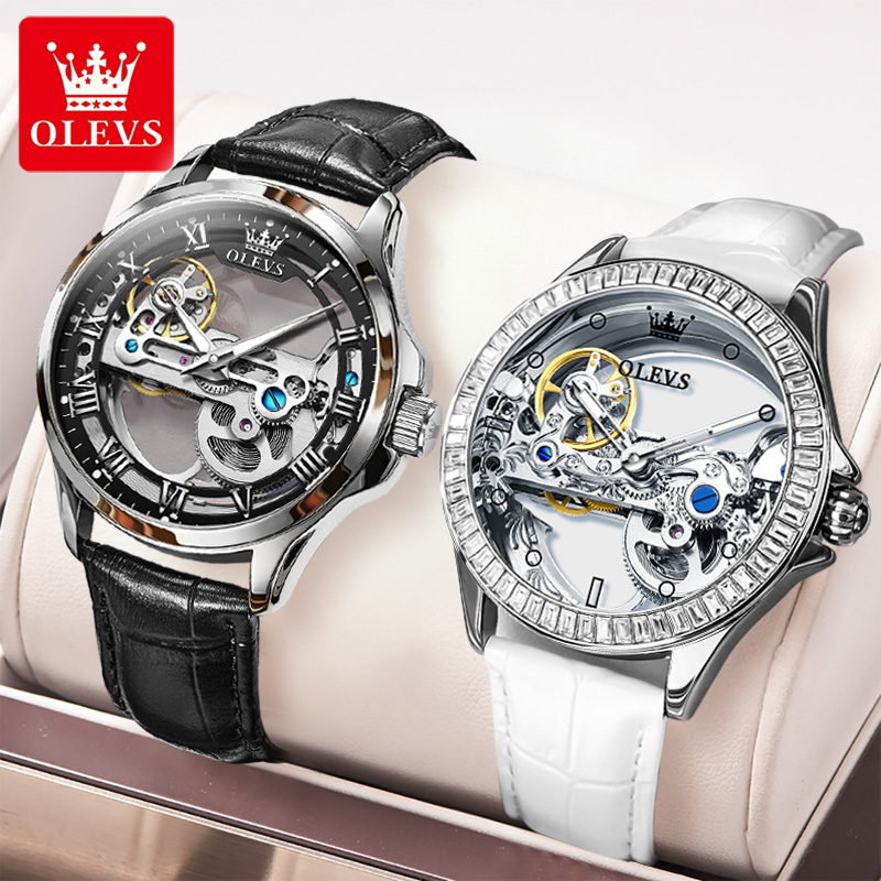 Automatic Watch Winder - Часы OLEVS для пар, оригинальные полностью