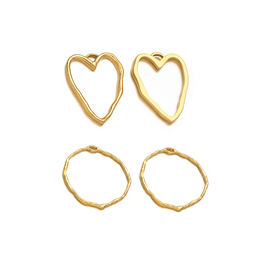 Hoop Earrings - 5 шт., круглые подвески в форме