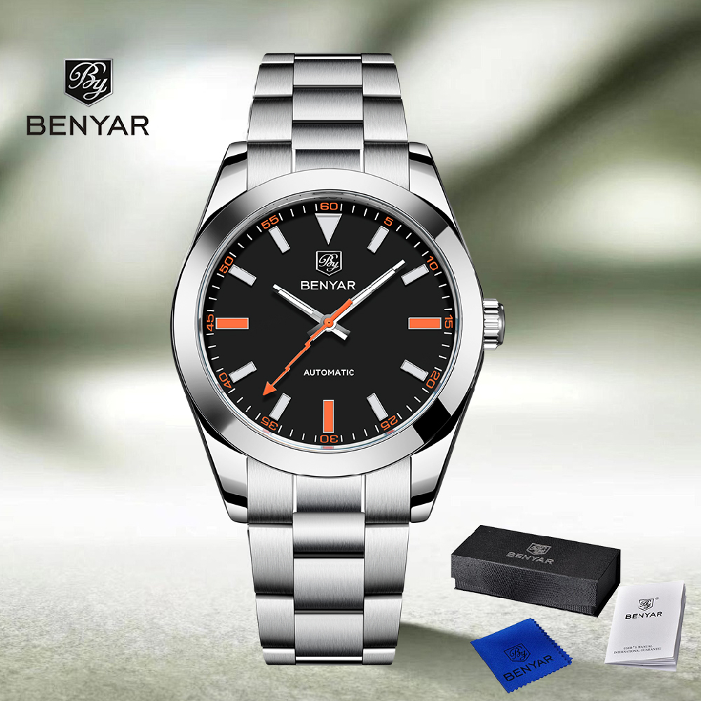 Новые модные мужские часы BENY – обзор и цена Mens Mechanical Watch