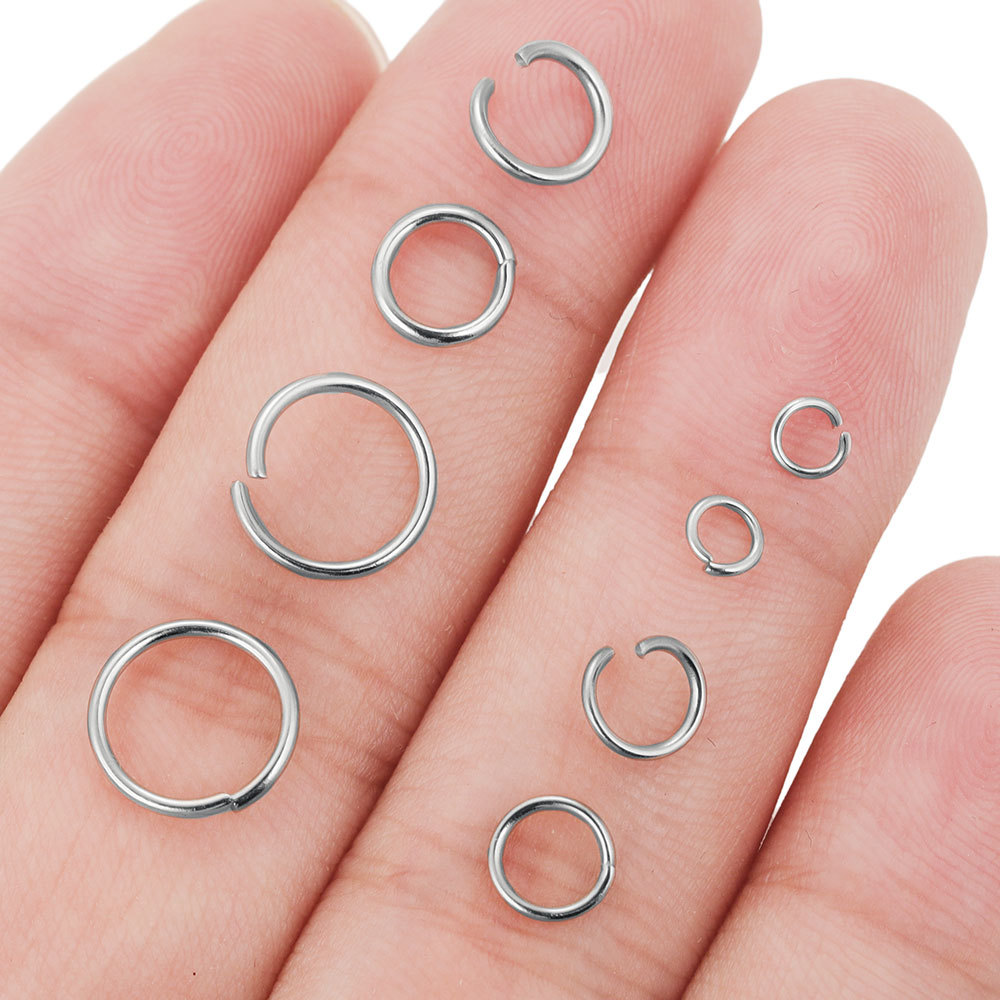 1200 шт., кольца для прыжков и – обзор и цена Hoop Earrings