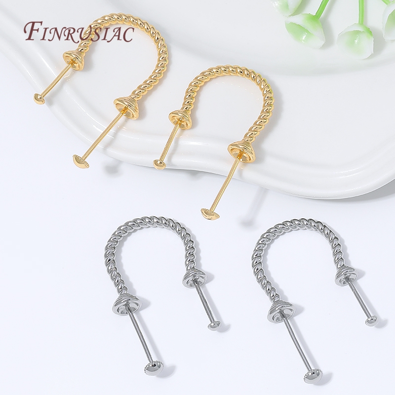 фурнитура для сережек.1-3 шт.  – обзор и цена Hoop Earrings