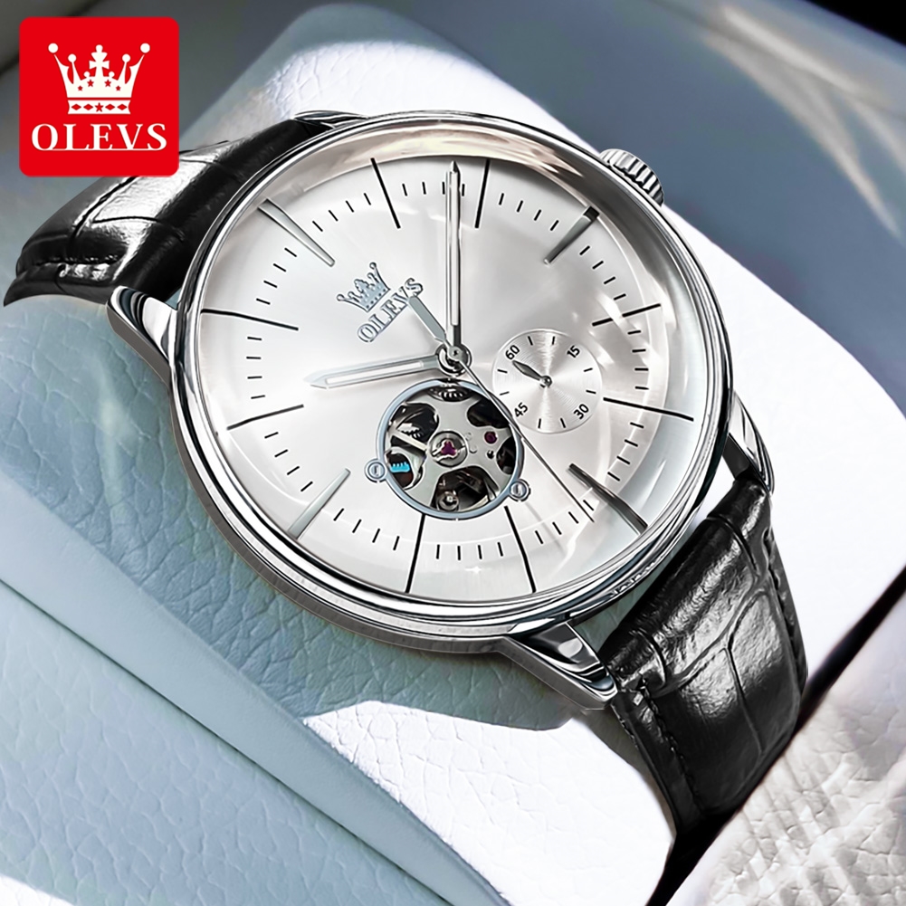 Мужские часы OLEVS 6708, модны – обзор и цена Mens Mechanical Watch