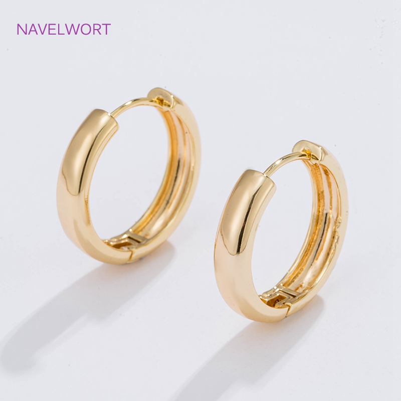 Серьги кольцами 6 размеров, по – обзор и цена Hoop Earrings