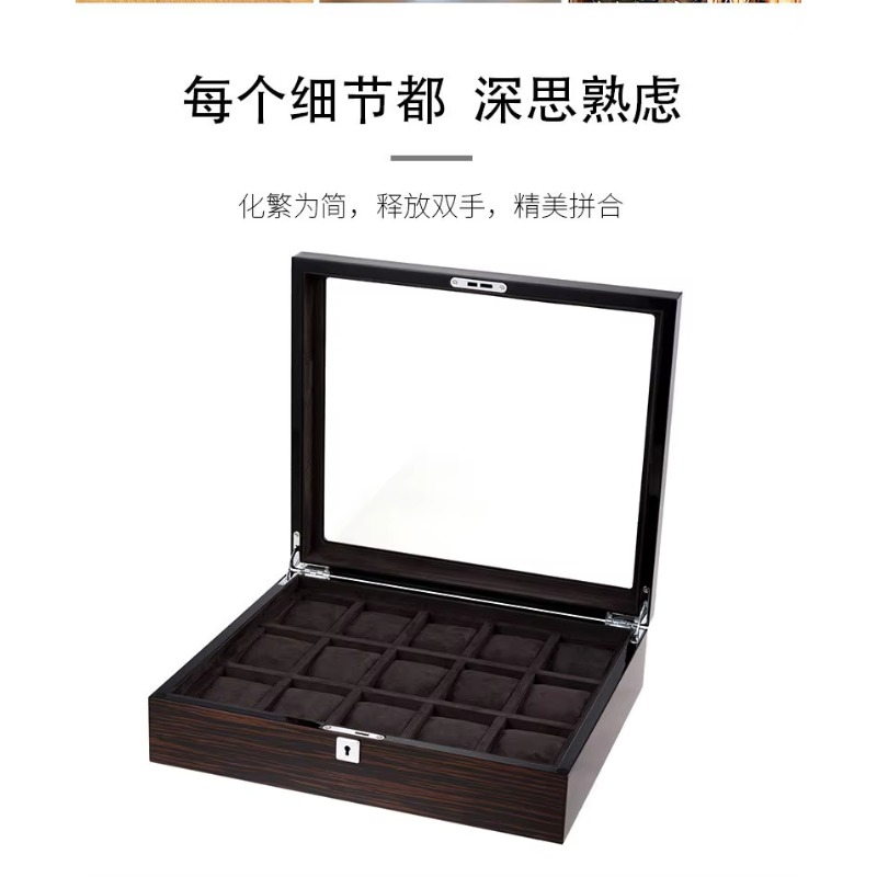 Деревянный лакированный футляр – обзор и цена Jewelry Box With Watches