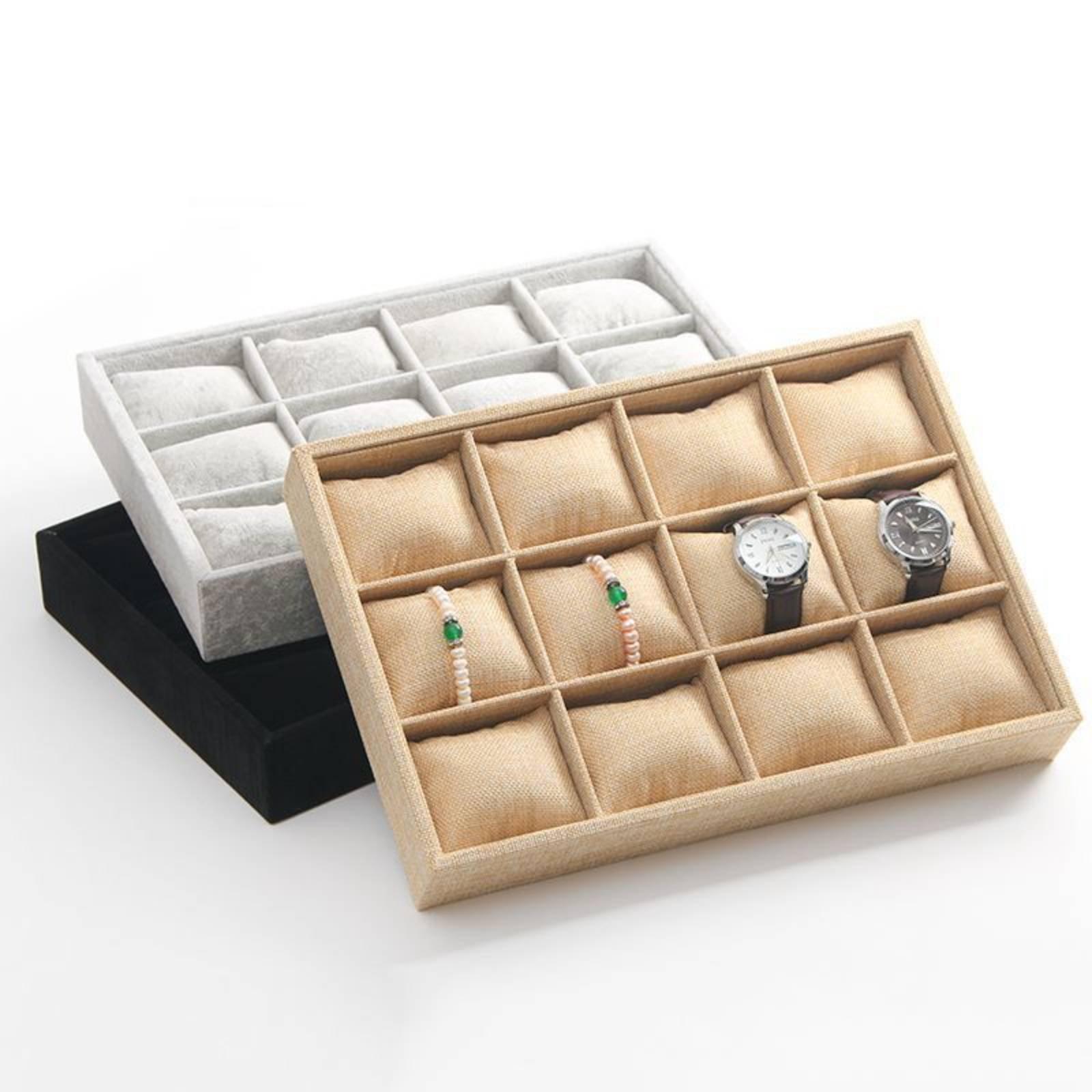 Льняной тканевый органайзер дл – обзор и цена Jewelry Box With Watches