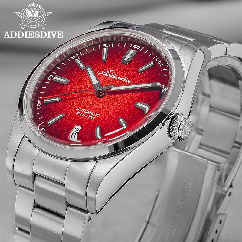 Часы ADDIESDIVE для подарка, 3 – обзор и цена Mens Mechanical Watch