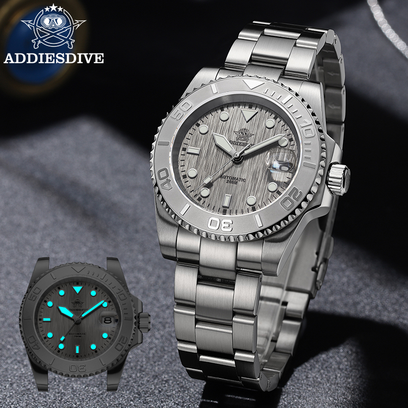 ADDIESDIVE AD2087 Мужские часы – обзор и цена Mens Mechanical Watch