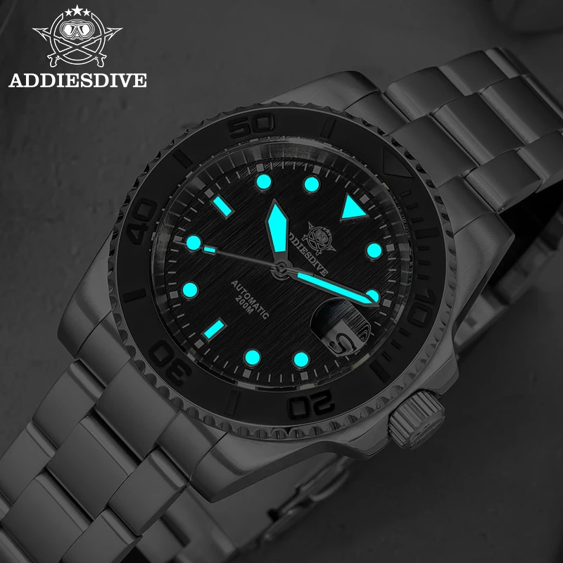 ADDIESDIVE AD2087 Мужские часы – обзор и цена Mens Mechanical Watch