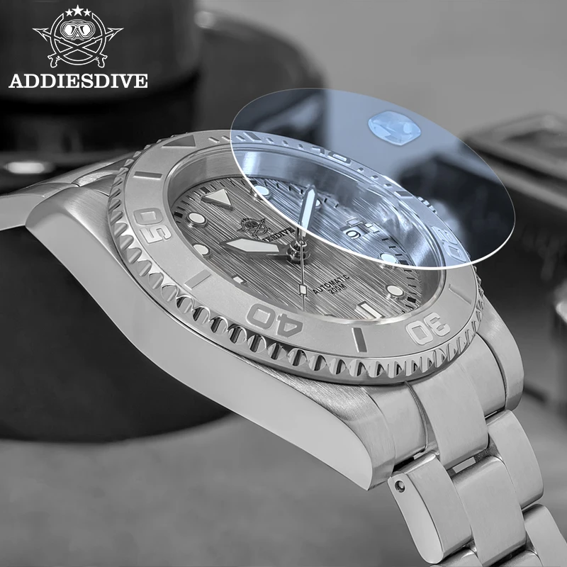 ADDIESDIVE AD2087 Мужские часы – обзор и цена Mens Mechanical Watch